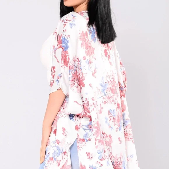 Fashion Nova | Jackets & Coats | Fashion Nova Flower Me Kimono | Poshmark